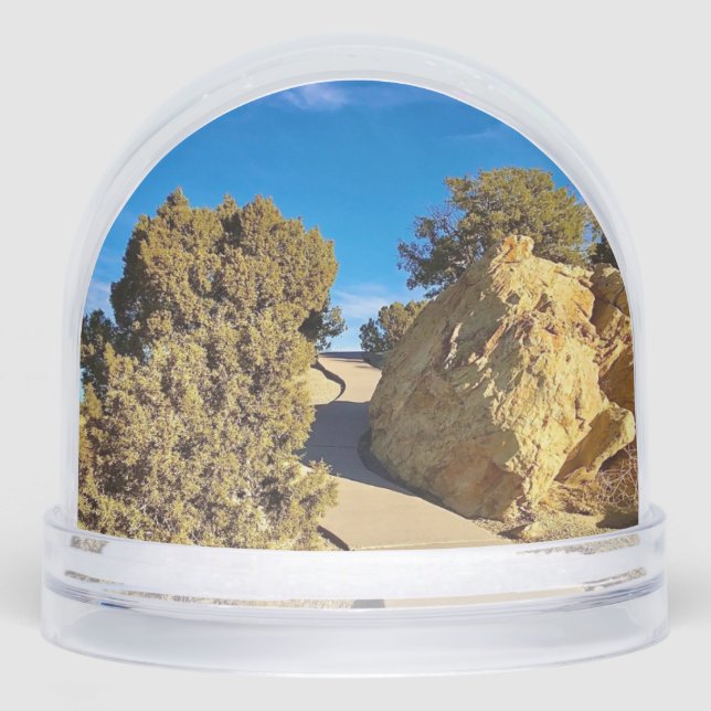 Journey Beyond the Bend Snowglobe (Front)