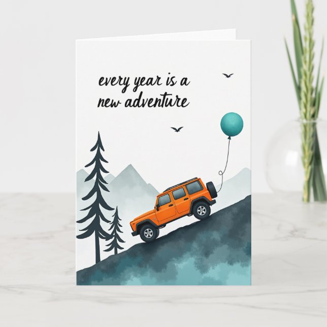 Journey Birthday Card (Front)