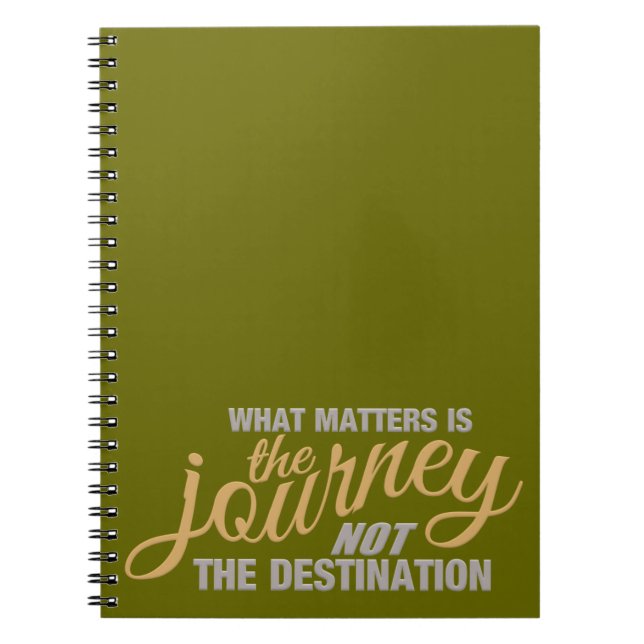 JOURNEY custom notebook (Front)