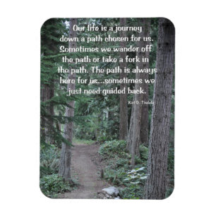 Journey Down The Path Magnet