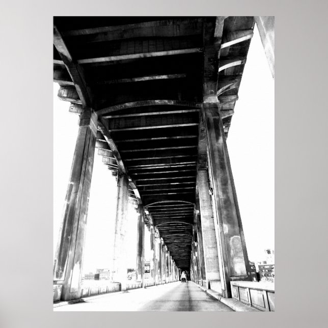 Journey in B/W poster (Front)