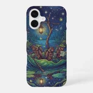 Journey Into the Unknown Enchanted Night Forest iPhone 16 Case