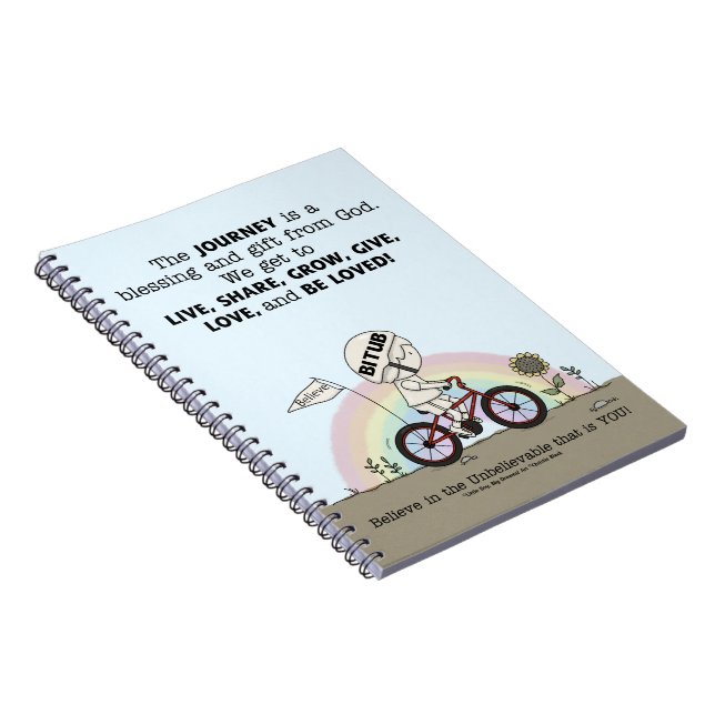 Journey is a Gift Notebook (Right Side)