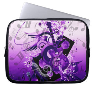 Journey of music_ laptop sleeve