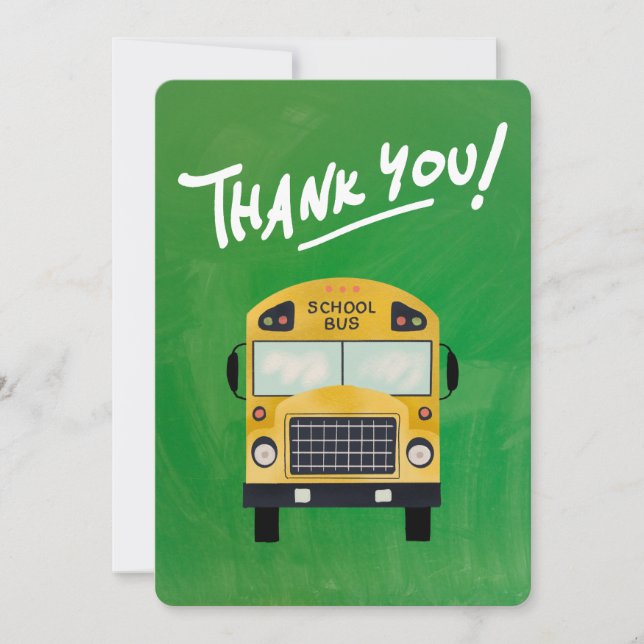 Journey of Thanks: Celebrating Our School Bus Hero (Front)