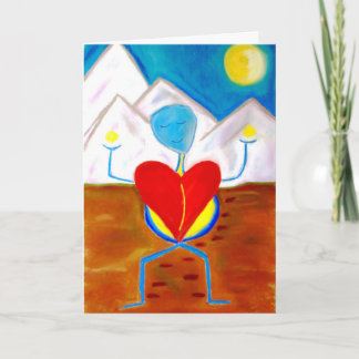 Journey of the Heart greeting card