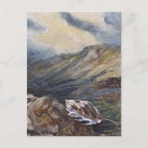 "Journey On" Leaf Postcard