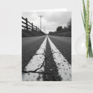 Journey Open Road Birthday Card