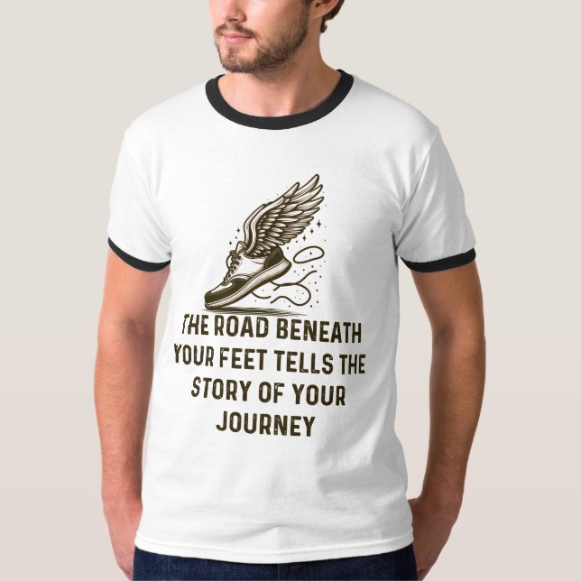 Journey’s Tale: The Road Beneath Your Feet T-Shirt (Front)