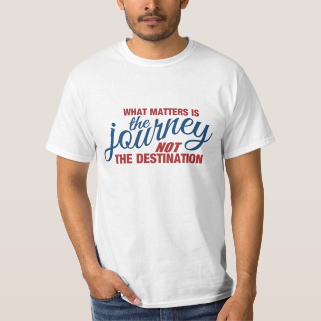 JOURNEY shirt - choose style & colour (Front)