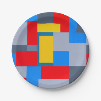 Journey Through Geometry Paper Plate