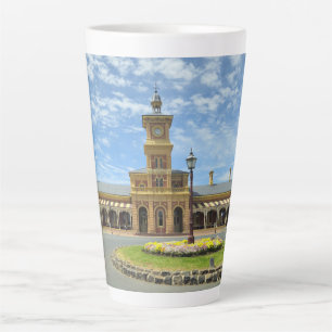 Journey through Time at Albury Station Latte Mug