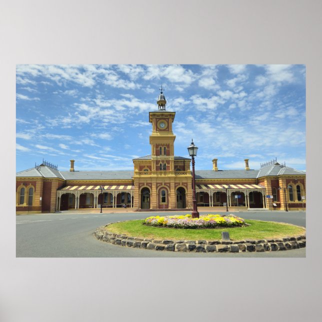 Journey through Time at Albury Station Poster (Front)