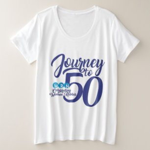 Journey to 50 T-Shirt Plus Size T-Shirt