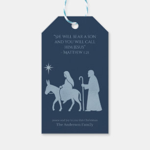 Journey to Bethlehem Gift Tag