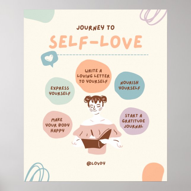 Journey To self-love Poster (Front)