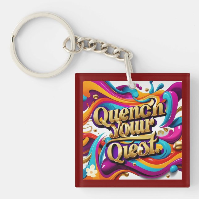 "Journey to Success" Key Ring (Front)