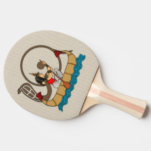 Journey To The Afterlife Ping Pong Paddle