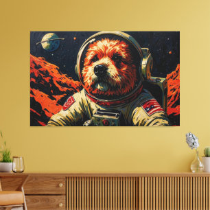 JOURNEY TO THE DOG STAR 10 CANVAS PRINT