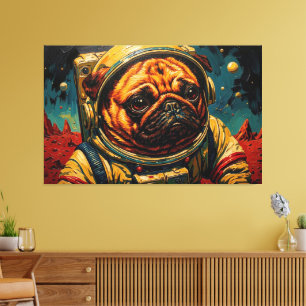 JOURNEY TO THE DOG STAR 13 CANVAS PRINT