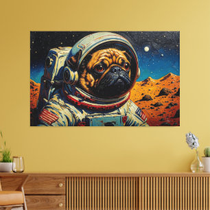 JOURNEY TO THE DOG STAR 14 CANVAS PRINT