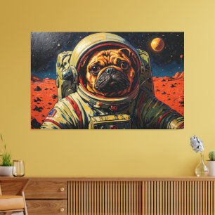 JOURNEY TO THE DOG STAR 15 CANVAS PRINT