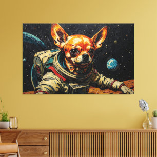 JOURNEY TO THE DOG STAR 6 CANVAS PRINT