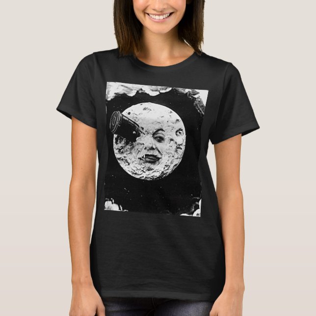 Journey to the Moon by Georges Méliès T-Shirt (Front)