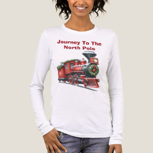  Journey to the North Pole Long Sleeve Tri-Blend Shirt