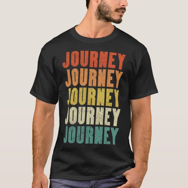 Journey Vintage Retro  17 T-Shirt (Front)
