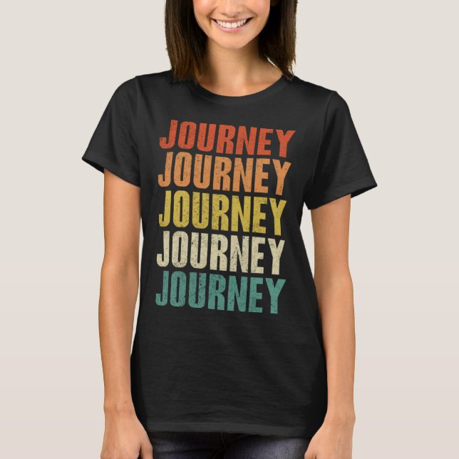 Journey Vintage Retro  19 T-Shirt (Front)
