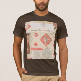 Journey & Warm Light – Brown Tee
