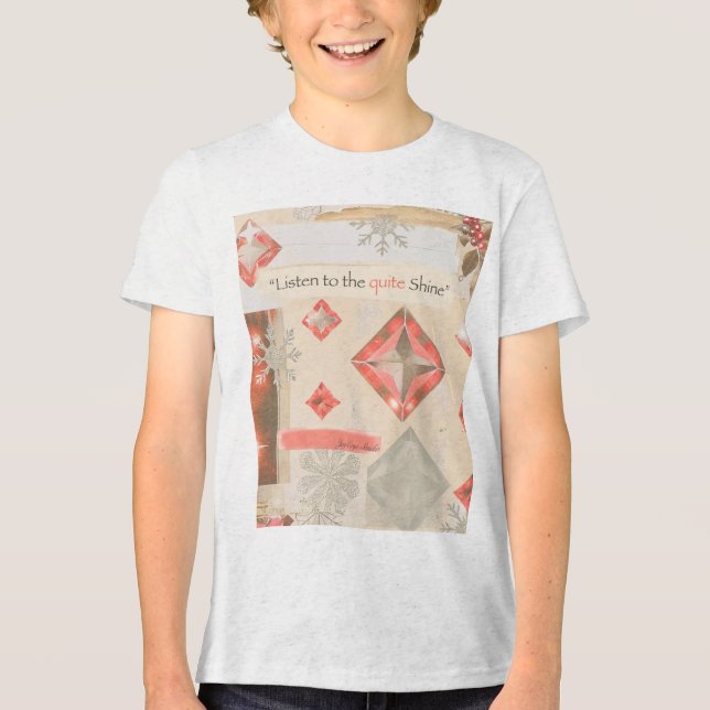 Journey & Warm Light – Kids Tee (Front)