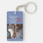 JOURNEY WITH A DOG - keychain