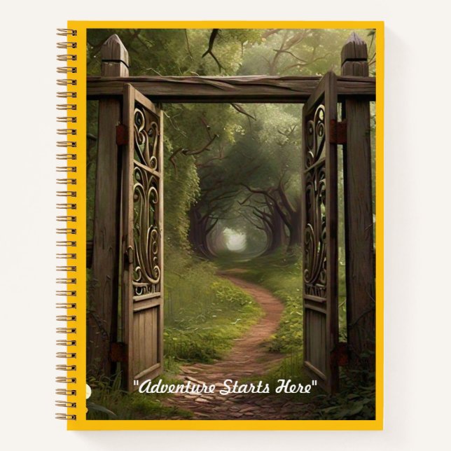 "Journey Within" Notebook (Front)