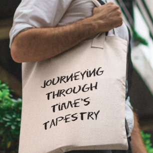 Journeying through time's tapestry History Teacher Tote Bag