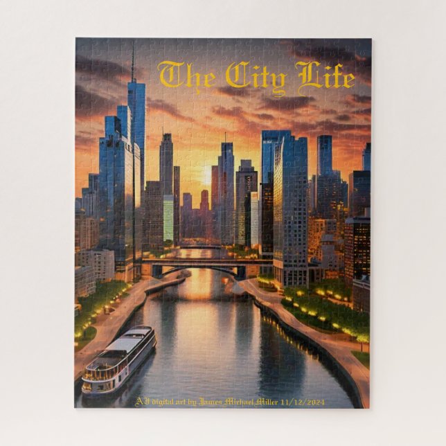 Journeys Loves Puzzle Art  (Vertical)