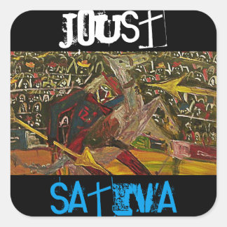 JOUST SATIVA SQUARE STICKER