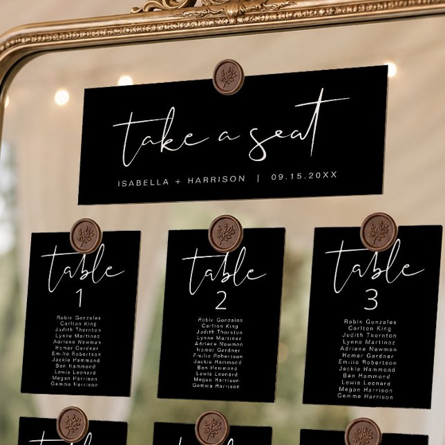 JOVI Edgy Black Take a Seat Header Card (Creator Uploaded)