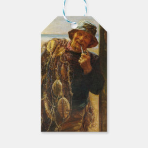Jovial Fisherman (by Frederick Morgan) Gift Tags