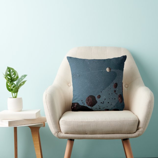 Jovian Trojans Asteroids. Cushion (Chair)