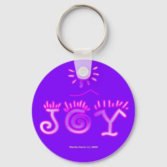 Joy (3a2) Keychain (Front)