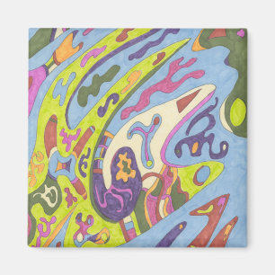 Joy, abstract magnet