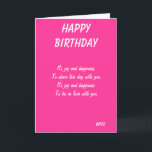 Joy and happiness-Wife birthday cards<br><div class="desc">birthday greeting cards with dedication to a special wife -joy and happiness</div>