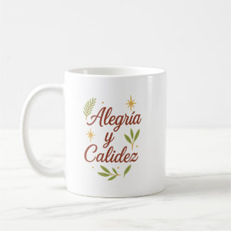 Joy and Warmth ✨ | Elegant Christmas Design Coffee Mug