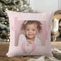 JOY Blush Pink Modern Christmas | Personalised