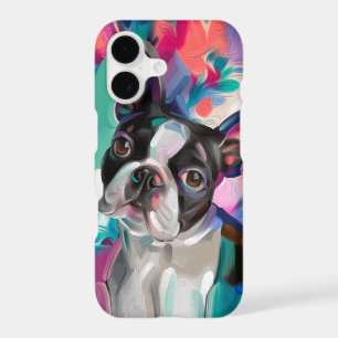 'Joy' Boston Terrier Dog Art Phone case