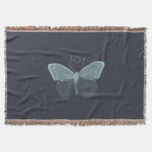 Joy Butterfly Throw Blanket