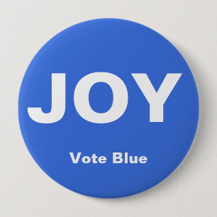 JOY Button, VOTE BLUE Button