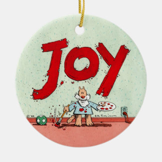 JOY CERAMIC TREE DECORATION
